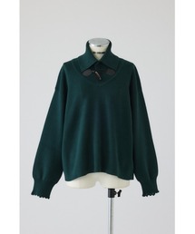 RIM.ARK リムアーク　ニット　トップス RIM.ARK（リムアーク）の「Wide skipper knit tops（ニット/セーター