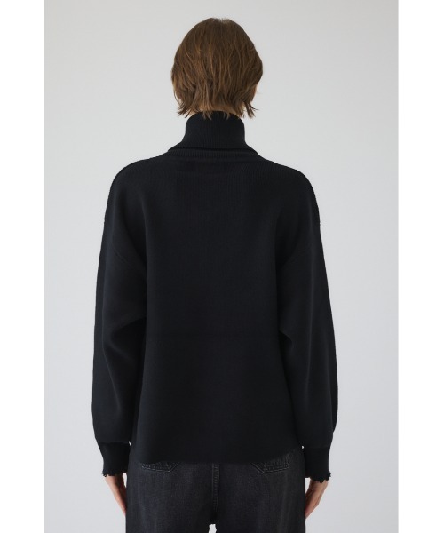 RIM.ARK（リムアーク）の「Toggle motif knit tops トグルモチーフニットトップス（ニット/セーター・レディース・ブラウン/ブラック/ダークグリーン・FREE）」の20枚目の写真