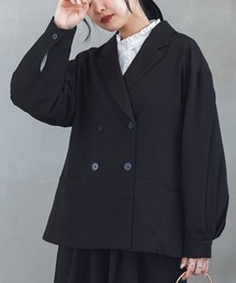 n'OrLABEL | 【セットアップ対応】『袖タックテーラードジャケット』(テーラードジャケット)