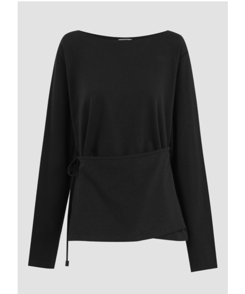 MICANE(ミケーネ)の「レミラップストリングT(Tシャツ/カットソー・レディース・ブラック/チャコール・X-LARGE/SMALL/MEDIUM/LARGE)」の3枚目の写真
