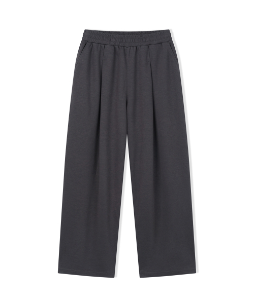 CAMEL WORK(キャメルワーク)の「ワンタックワイドスウェットパンツ(チャコール)(スウェットパンツ・メンズ・その他・SMALL/MEDIUM/LARGE/X-LARGE)」の2枚目の写真