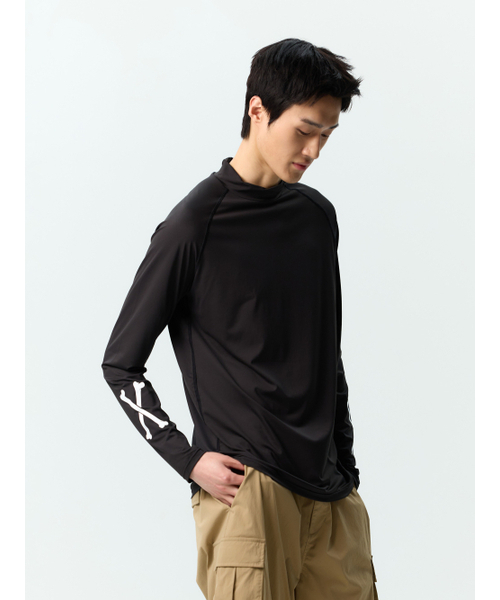 JAMIE WEST（ジェイミーウエスト）の「クロスボーンベースレイヤー（ブラック）（その他トップス・レディース・その他・MEDIUM/LARGE/X-LARGE）」の2枚目の写真