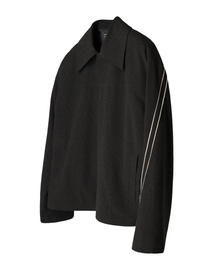 DGNAK（ディグナク）の「ダブルライントラッカージャケット（ブラック）_ PE1JK0505（デニムジャケット）」