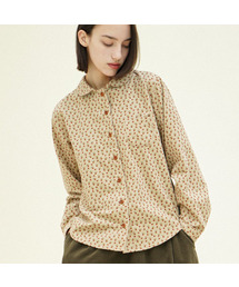 CHIQUITA（チキータ）の「Round Shirt (Flower Corduroy) Beige 244301FBE（シャツ/ブラウス）」