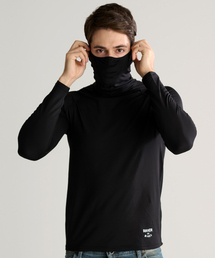 RAVER（レイバー）の「Long high neck fleece mask turtleneck（Tシャツ/カットソー）」
