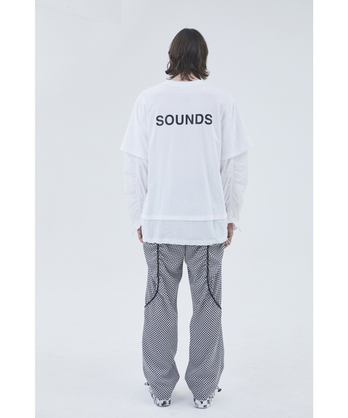 BMUETTE（ビムウィエ）の「オーバーサイズレイヤードTシャツ（Tシャツ/カットソー・メンズ・ホワイト・SMALL）」の2枚目の写真
