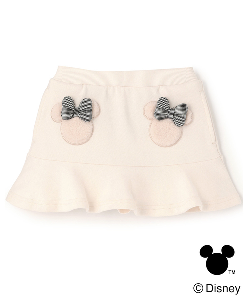 petit main（プティマイン）の「【Disney】アップリケ付きスカート（スカート・キッズ・レッド/アイボリー/ブラック・90cm/80ｃｍ/130cm/110cm/100cm/120cm）」の2枚目の写真