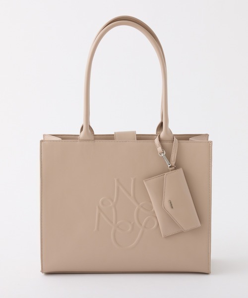 ベージュ エンボス トートバッグ REVIVAL】ZOZO限定/NCエンボストートバッグ（トートバッグ）｜one