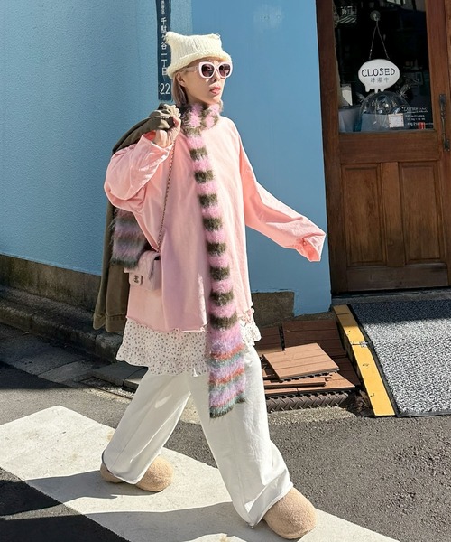 Alley Tokyo（アリートーキョー）の「フリルティアードキャミワンピミニ（ワンピース・レディース・オフホワイト/イエロー/ホワイト/ピンク/ライム/ブラック系その他/ホワイト系その他・FREE）」の11枚目の写真
