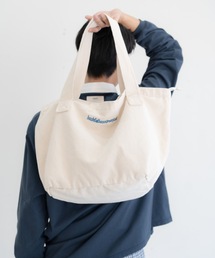 bashful base Oriental（バッシュフルベースオリエンタル）の「【bbO】ロゴビッグキャンバストートバッグ（トートバッグ）」