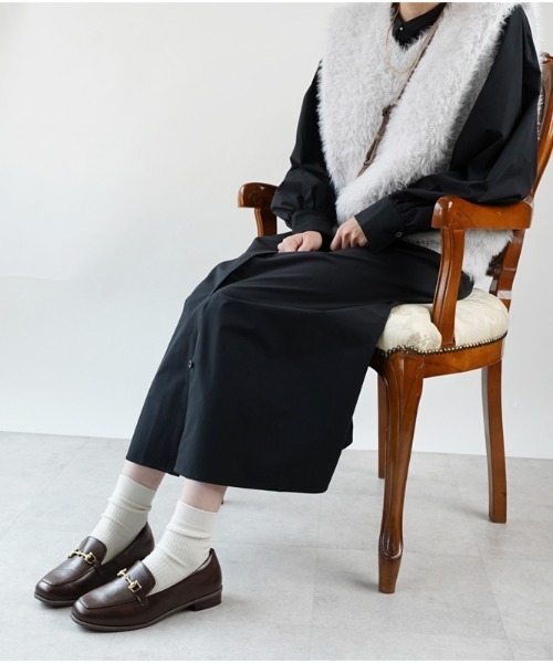 ALETTA(アレッタ)の「ALETTA-アレッタ- 究極のプレーンローファー -ビットタイプ-(ローファー・レディース・ベージュ/ダークブラウン/アイボリー/ブラック/クリアブラック・23.0cm/23.5cm/24.0cm/24.5cm/22.5cm/25.0cm/22.0cm)」の15枚目の写真
