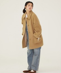 COVERNAT（カバーナット）の「WOMEN'S BOUCLE HALF COAT（その他アウター）」