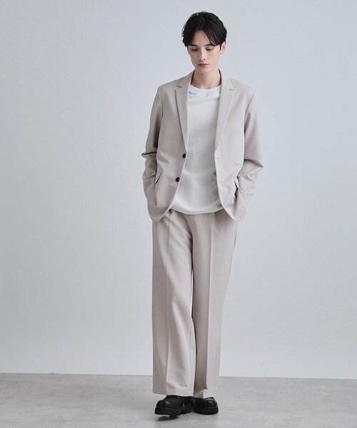 tk.TAKEO KIKUCHI（ティーケータケオキクチ）の「【セットアップ対応】360度ストレッチテーラードジャケット（テーラードジャケット・メンズ・ブルー/ブラック/ライトグレー・01/02/03）」の7枚目の写真