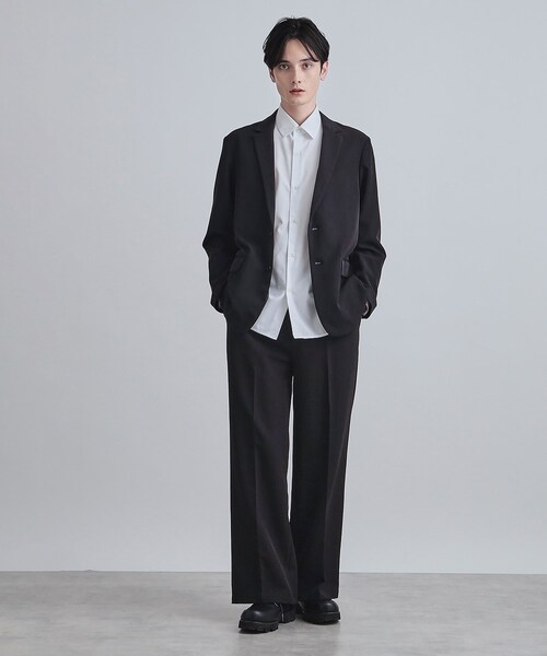 tk.TAKEO KIKUCHI（ティーケータケオキクチ）の「【セットアップ対応】360度ストレッチテーラードジャケット（テーラードジャケット・メンズ・ブルー/ブラック/ライトグレー・01/02/03）」の13枚目の写真