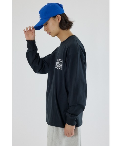 RODEO CROWNS WIDE BOWL(ロデオクラウンズワイドボウル)の「クラウンボール長袖Tシャツ(Tシャツ/カットソー・メンズ・ホワイト/レッド/ブラック・MEDIUM/LARGE)」の9枚目の写真