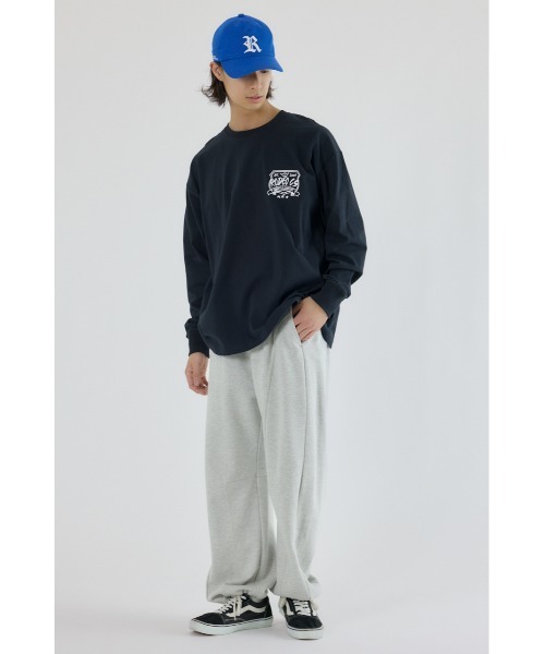 RODEO CROWNS WIDE BOWL(ロデオクラウンズワイドボウル)の「クラウンボール長袖Tシャツ(Tシャツ/カットソー・メンズ・ホワイト/レッド/ブラック・MEDIUM/LARGE)」の12枚目の写真