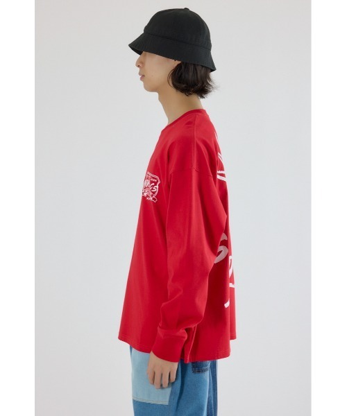 RODEO CROWNS WIDE BOWL(ロデオクラウンズワイドボウル)の「クラウンボール長袖Tシャツ(Tシャツ/カットソー・メンズ・ホワイト/レッド/ブラック・MEDIUM/LARGE)」の21枚目の写真