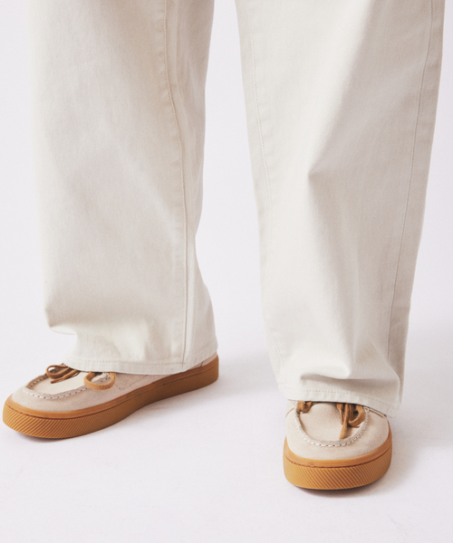 JOURNAL STANDARD relume（ジャーナルスタンダード　レリューム）の「クラフトデニム 13.5oz ワイド ストレート デニム（デニムパンツ・メンズ・ブラック系その他/グレー系その他/ブルー系その他・MEDIUM/LARGE）」の5枚目の写真