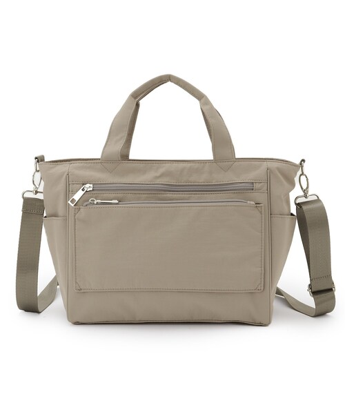 SHOO・LA・RUE（シューラルー）の「【撥水】12ポケットキャリーオントートバッグ（トートバッグ・レディース・ナチュラル/ブラック/ブラウン系・00）」の14枚目の写真