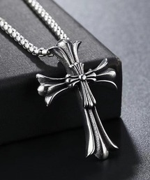 MASHIRO（マシロ）の「ダブルクロスモチーフロングネックレス ユニセックス(MA/EK501)（ネックレス）」