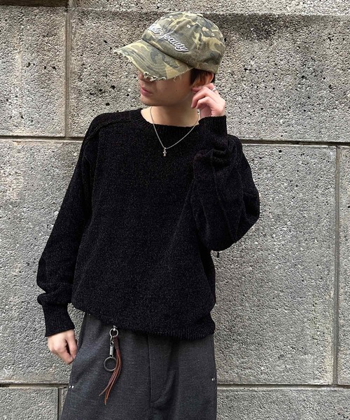 kutir(クティール)の「kutirlune/レザーライクチェーン(チャーム・メンズ・ブラック/ブラウン・FREE)」の9枚目の写真