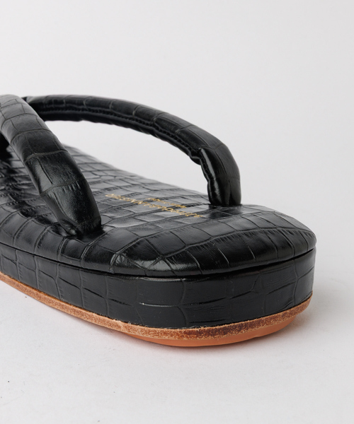 alfredoBANNISTER（アルフレッドバニスター）の「【MADE IN JAPAN】雪駄サンダル（サンダル・メンズ・その他/ブラック・フリー）」の5枚目の写真