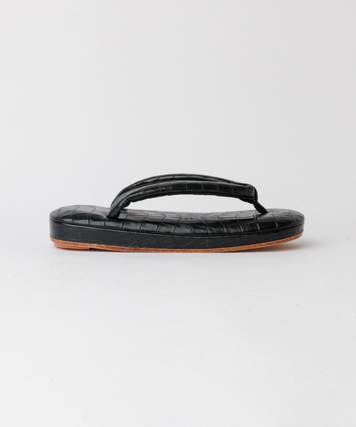 alfredoBANNISTER（アルフレッドバニスター）の「【MADE IN JAPAN】雪駄サンダル（サンダル・メンズ・その他/ブラック・フリー）」の7枚目の写真