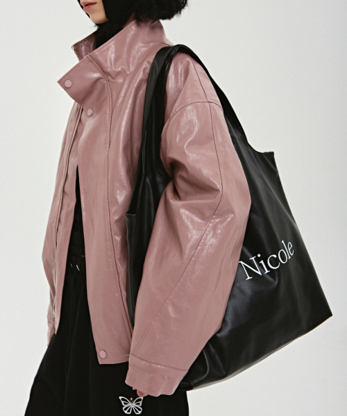 NICK&NICOLE(ニックアンドニコール)の「NICOLE BIG SHOPPER BAG_BLACK(ショルダーバッグ・レディース・その他・FREE)」の5枚目の写真