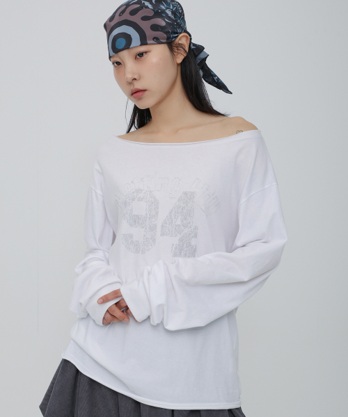 CHICKS(チックス)の「ノッティングヒル フェミニン ワンショルダー ロングスリーブ ホワイト(Tシャツ/カットソー・レディース・その他・FREE)」の21枚目の写真