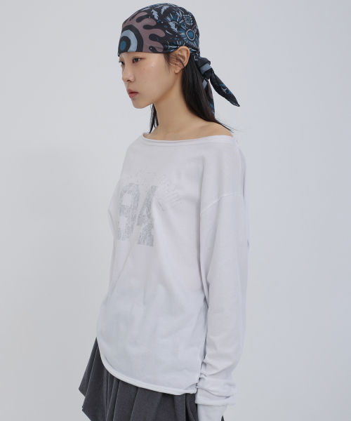 CHICKS(チックス)の「ノッティングヒル フェミニン ワンショルダー ロングスリーブ ホワイト(Tシャツ/カットソー・レディース・その他・FREE)」の22枚目の写真