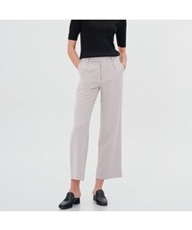 Semi Wide Slacks _Beige