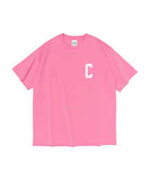 Cロゴ半袖Tシャツ(ピンク)
