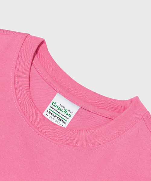 CARGOBROS(カーゴブロス)の「Cロゴ半袖Tシャツ(ピンク)(Tシャツ/カットソー・メンズ・その他・S/M/L)」の3枚目の写真
