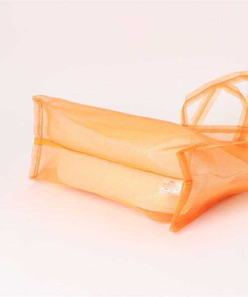 FRUIT OF THE LOOM(フルーツオブザルーム)の「《FRUIT OF THE LOOM》FTL SEE THROUGH BST BAG M(トートバッグ・レディース・グリーン/パープル/オレンジ/ホワイト・FREE)」の6枚目の写真