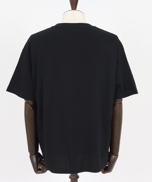 seventy seven(セブンティセブン)の「mt10178-middle onz S-S fine box t-shirt (77lady2) Tシャツ(7726S250)(Tシャツ/カットソー・メンズ・ブラック/ホワイト×ブラック/ホワイト×ピンク・XL/L/M/S)」の21枚目の写真