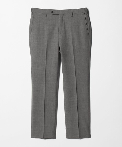 green label relaxing（グリーンレーベルリラクシング）の「TW メランジ トロピカル スタンダード スラックス -ウォッシャブル・ストレッチ・ウエストアジャスター-（スラックス・メンズ・ダークグレー/ブラック/グレー系・L/S/M/XL）」の21枚目の写真