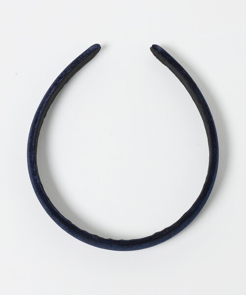 UNITED ARROWS（ユナイテッドアローズ）の「プレーン ヘッドバンド 23M（カチューシャ・レディース・ブラック/ネイビー・FREE）」の6枚目の写真