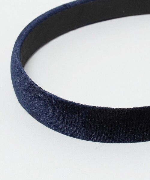 UNITED ARROWS（ユナイテッドアローズ）の「プレーン ヘッドバンド 23M（カチューシャ・レディース・ブラック/ネイビー・FREE）」の5枚目の写真