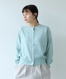 yuni（ユニ　）の「12G和紙/Polyester カーディガン（ニット/セーター）」