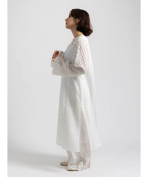 Te chichi(テチチ)の「【Atelier ChouChou】スカラップヘムコットンイージーパンツ(その他パンツ・レディース・オフホワイト・F)」の18枚目の写真