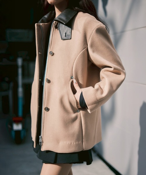 SHORT ZIP UP COAT（その他アウター）｜CONZ（コンズ）の