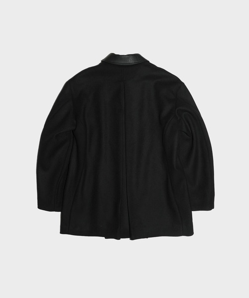 CONZ(コンズ)の「SHORT ZIP UP COAT(その他アウター・レディース・ブラック/ベージュ・1/2)」の10枚目の写真