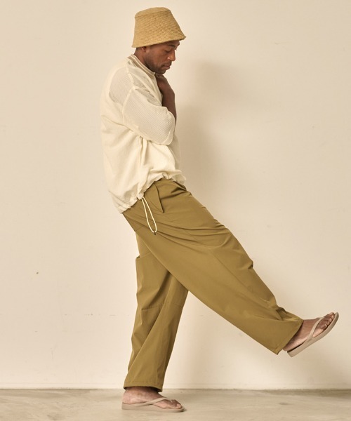 mp14640- WINNIE STRETCH CURVE TROUSER ストレッチカーブトラウザー