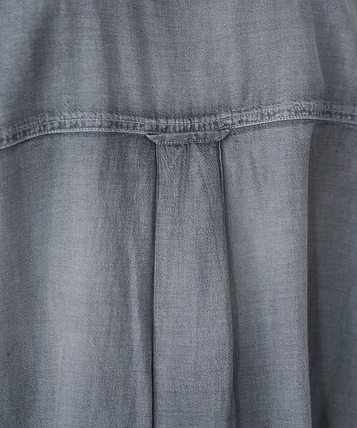 SHENERY（シーナリー）の「シアーデニムシャツ（シャツ/ブラウス・レディース・サックスブルー/グレー/ネイビー・FREE）」の22枚目の写真