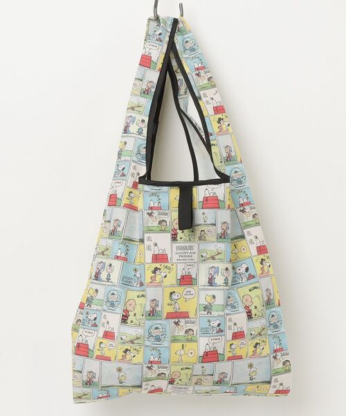 FRUIT OF THE LOOM(フルーツオブザルーム)の「【FRUIT OF THE LOOM/フルーツオブザルーム】FRUIT OF THE LOOM x PEANUTS エコバッグS2(エコバッグ/サブバッグ・レディース・イエロー・FREE)」の2枚目の写真