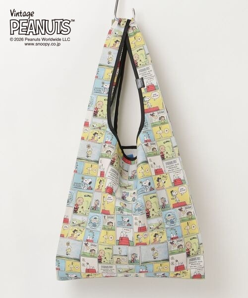 FRUIT OF THE LOOM(フルーツオブザルーム)の「【FRUIT OF THE LOOM/フルーツオブザルーム】FRUIT OF THE LOOM x PEANUTS エコバッグS2(エコバッグ/サブバッグ・レディース・イエロー・FREE)」の7枚目の写真