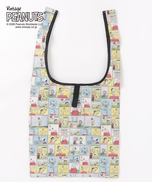 FRUIT OF THE LOOM(フルーツオブザルーム)の「【FRUIT OF THE LOOM/フルーツオブザルーム】FRUIT OF THE LOOM x PEANUTS エコバッグS2(エコバッグ/サブバッグ・レディース・イエロー・FREE)」の12枚目の写真