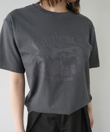 アニマル ひつじ プリント Tシャツ カットソー culw899