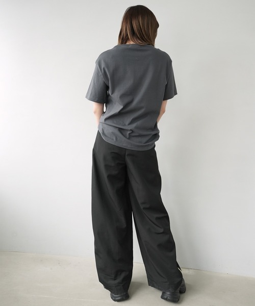 c.u.l(シーユーエル)の「アニマル ひつじ プリント Tシャツ カットソー culw899(Tシャツ/カットソー・レディース・ダークグレー/ホワイト・M/L)」の22枚目の写真