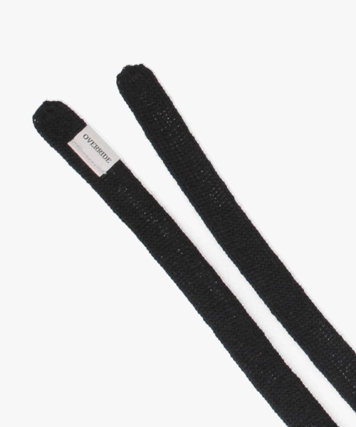 OVERRIDE（オーバーライド）の「OVERRIDE  KNIT LACE BONNET BEANIE SGP / オーバーライド（ニットキャップ/ビーニー・レディース・ブラック/ブルー/ホワイト・57~59cm）」の11枚目の写真